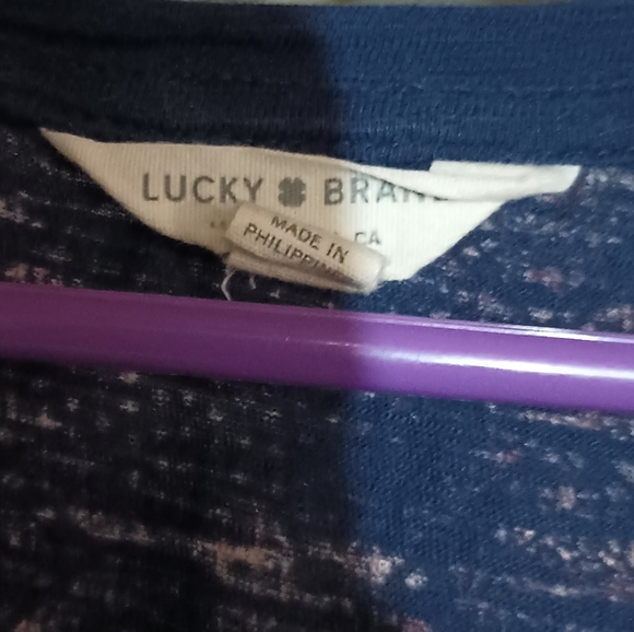 Lucky Brand burnout top - Picture 3 of 3